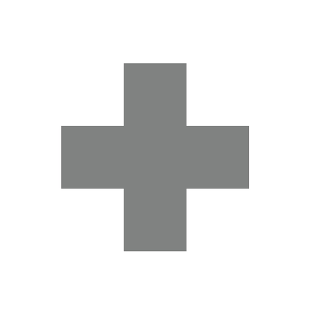 5S Supplies 5S Corner Markers, 2 in W., 6 in L., 0.003 in Thickness, 25 PK VSX-SQUARE-GRAY